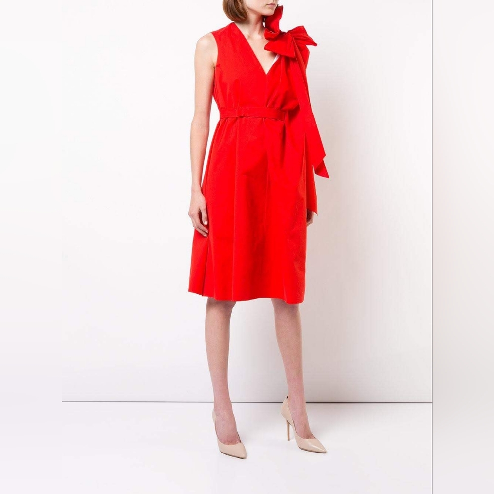 NWT sz 36(4) Delpozo two tone dress